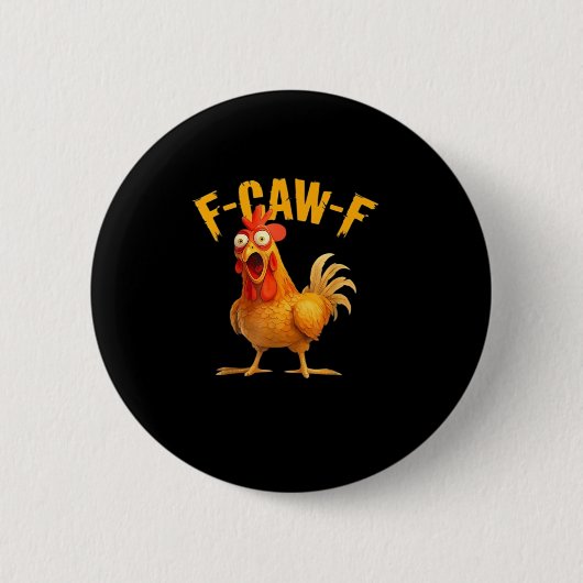 F-Caw-F レトロクラシック 缶バッジ (正面)