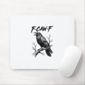 F Caw F ワシ大好きな人 レイヴン・ミーム クラシック マウスパッド (マウス)