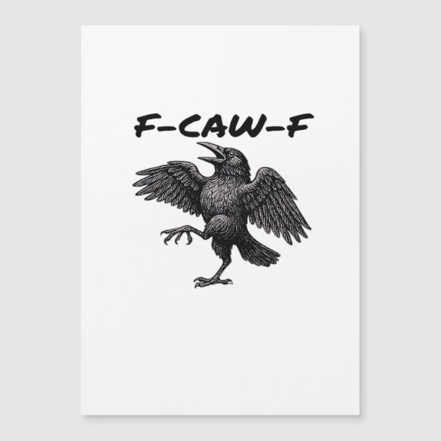 F-Caw-F ヴィンテージ グラフィック エッセンシャル (正面)