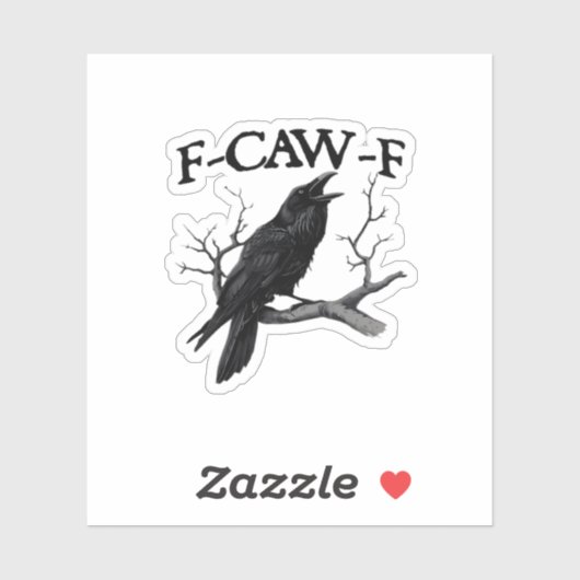 F Caw F ヴィンテージ グラフィック クラシック シール (シート)