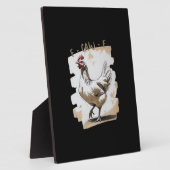 F-Caw-F ヴィンテージ グラフィック フォトプラーク (側面)