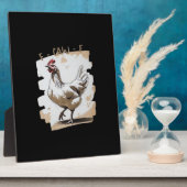 F-Caw-F ヴィンテージ グラフィック フォトプラーク (側面)