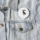 F-Caw-F 不吉な鳥 大人のユーモア 鳥 おもしろい ゴシック ゴス 缶バッジ (インサイチュ)