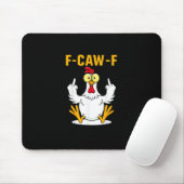 F-Caw-F 引用 ニワトリ メーム マウスパッド (マウス)
