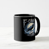 F-Caw-F 月のカラス 古典 マグカップ (正面右)