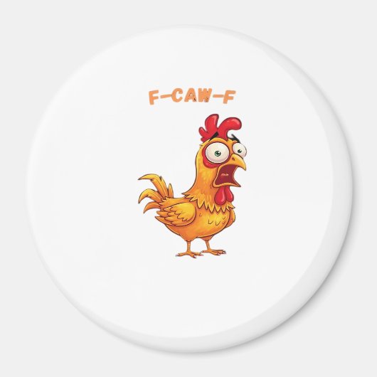 F-Caw-F 楽しい名言 マグネット (正面)