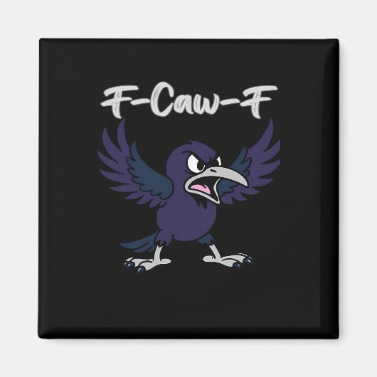 F-Caw-F 美的グラフィック マグネット (正面)