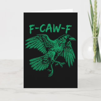 F-caw-f 聖パトリックデー Fcawf ニワトリ 鶏 サルカスティック カード