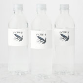 F-Caw-F 面白い鳥のカラス ペットボトルラベル (ボトル)