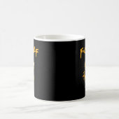 F-Caw-F 面白い ニワトリ ユーモア F-Caw-F 引用 ニワトリ コーヒーマグカップ (中央)