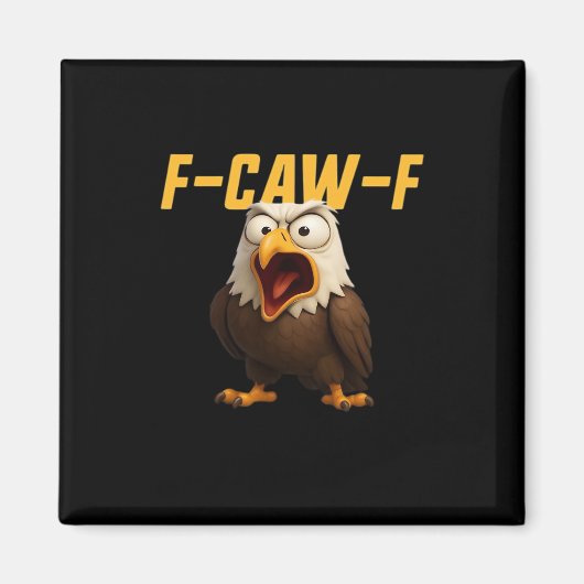 F-Caw-F 面白い F-Caw-F ギア クリエイティブスタイル マグネット (正面)
