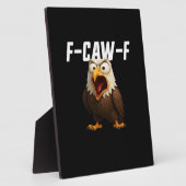 F-Caw-F 面白い F-Caw-F ギア フォトプラーク (側面)