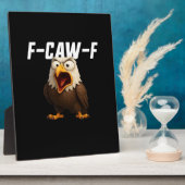F-Caw-F 面白い F-Caw-F ギア フォトプラーク (側面)