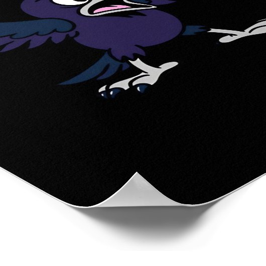 F-Caw-F Aesthetic Graphic ポスター (角)