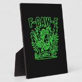 F-Caw-F Attitude Classic Cool Unique フォトプラーク (側面)