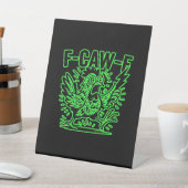 F-Caw-F Attitude Classic Cool Unique 台座サイン (インサイチュ)