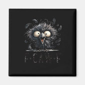 F-Caw-F Bird Funny Trendy Unique マグネット (正面)