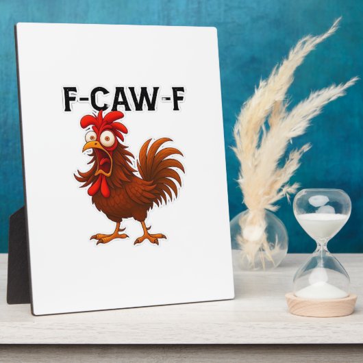 F-Caw-F Chicken Classic フォトプラーク (側面)
