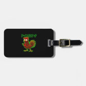 F-Caw-F Chicken Classic Retro Graphic ラゲッジタグ (正面横)