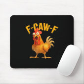 F-Caw-F Chicken Classic Retro Style マウスパッド (マウス)
