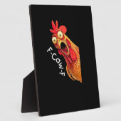 F-Caw-F-Chicken Classic Vintage Graphic フォトプラーク (側面)