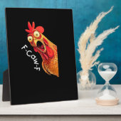 F-Caw-F-Chicken Classic Vintage Graphic フォトプラーク (側面)
