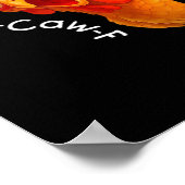 F-Caw-F Chicken Essential Classic Retro ポスター (角)