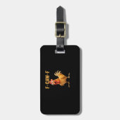 F-Caw-F-Chicken Essential Creative Casual ラゲッジタグ (正面縦)