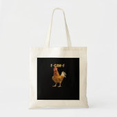 F-Caw-F Chicken Essential Creative Graphic トートバッグ (正面)