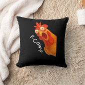 F-Caw-F Chicken Essential Minimal Clean クッション (ブランケット)