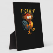 F-Caw-F-Chicken Essential Retro Classic フォトプラーク (側面)