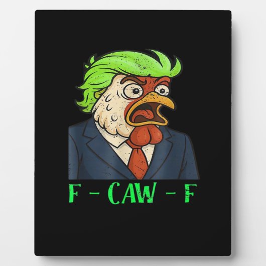 F-Caw-F Chicken Essential Simple Clean フォトプラーク (正面)