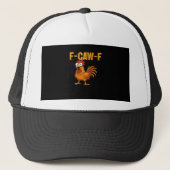 F-Caw-F-Chicken Essential Simple Design キャップ (正面)