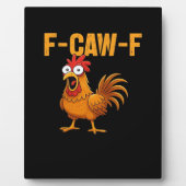 F-Caw-F-Chicken Essential Simple Design フォトプラーク (正面)