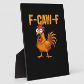 F-Caw-F-Chicken Essential Simple Design フォトプラーク (側面)