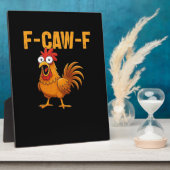F-Caw-F-Chicken Essential Simple Design フォトプラーク (側面)