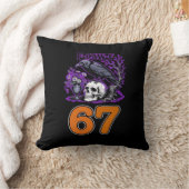 F-Caw-F Chicken Halloween Classic Funny Trendy クッション (ブランケット)