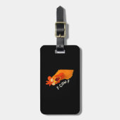 F-Caw-F Chicken Retro Classic ラゲッジタグ (正面縦)