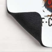 F-Caw-F Chicken Rooster Funny Meme マウスパッド (コーナー)