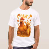 F-Caw-F Chicken Thanksgiving Tシャツ (正面)