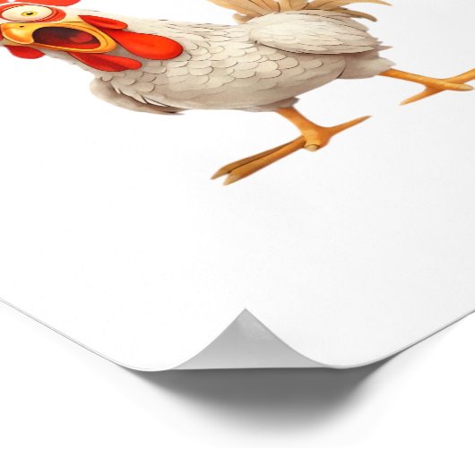 F-Caw-F Classic Aesthetic Style ポスター (角)