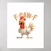 F-Caw-F Classic Aesthetic Style ポスター (正面)