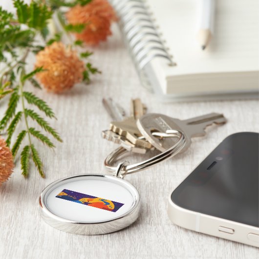 F-Caw-F Classic Cool Unique キーホルダー (側面)