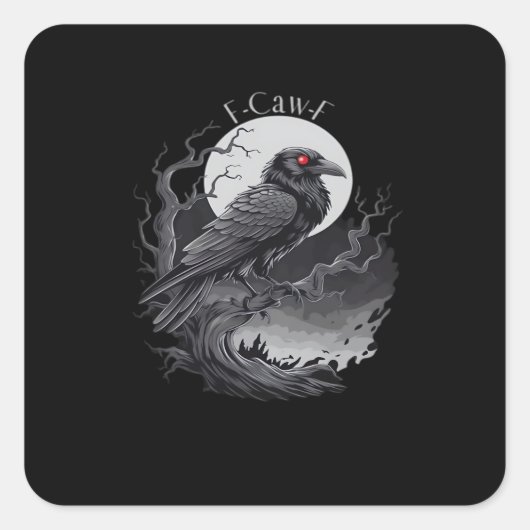 F-Caw-F Classic Minimal Clean スクエアシール (正面)