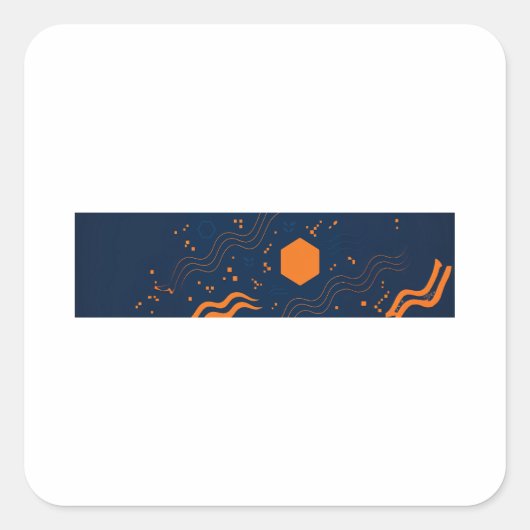 F-Caw-F Classic Minimal Clean スクエアシール (正面)