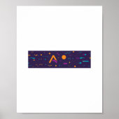 F-Caw-F Classic Minimal Clean ポスター (正面)