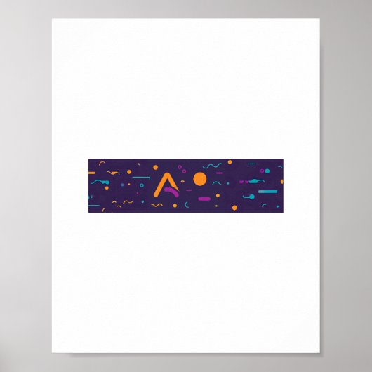 F-Caw-F Classic Minimal Clean ポスター (正面)