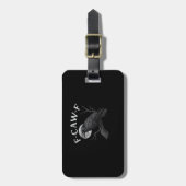 F-Caw-F Cool Unique ラゲッジタグ (正面縦)