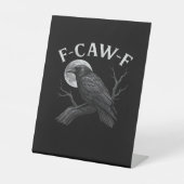 F-Caw-F Cool Unique 台座サイン (正面)