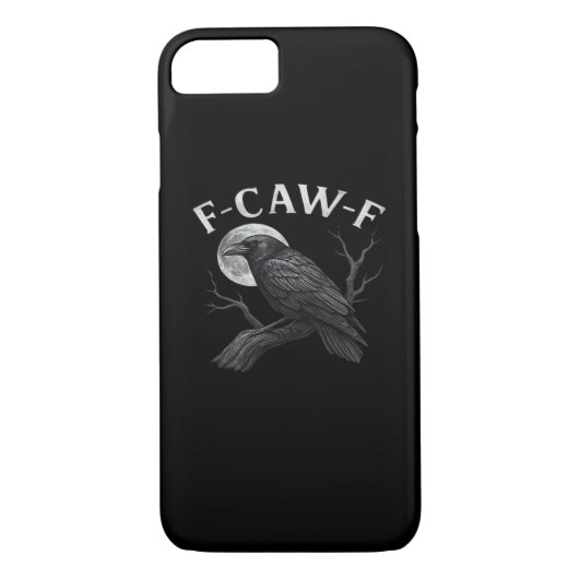 F-Caw-F Cool Unique Case-Mate iPhoneケース (裏面)